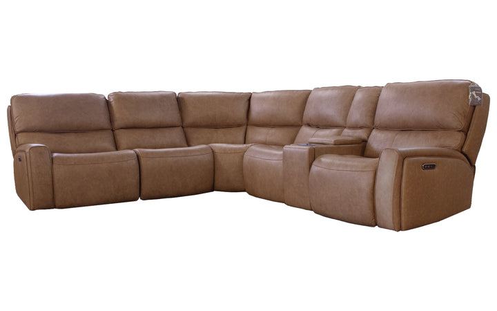 Violino Leather Modular Power Reclining Sectional