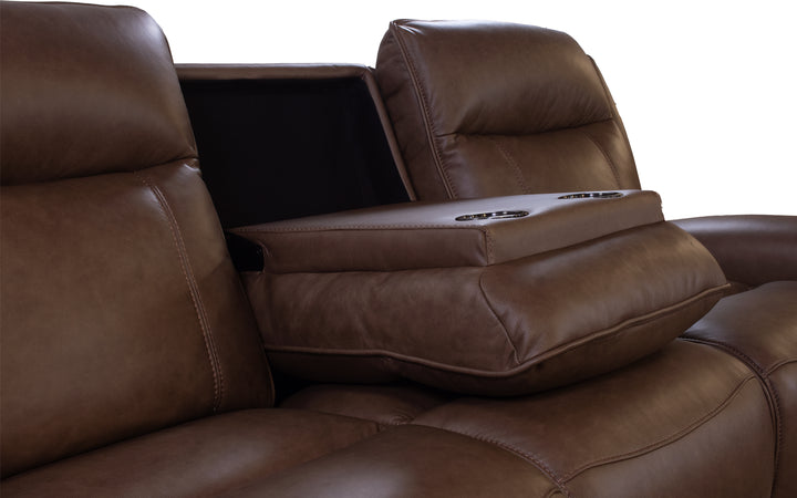 Violino Leather Power Reclining Sofa