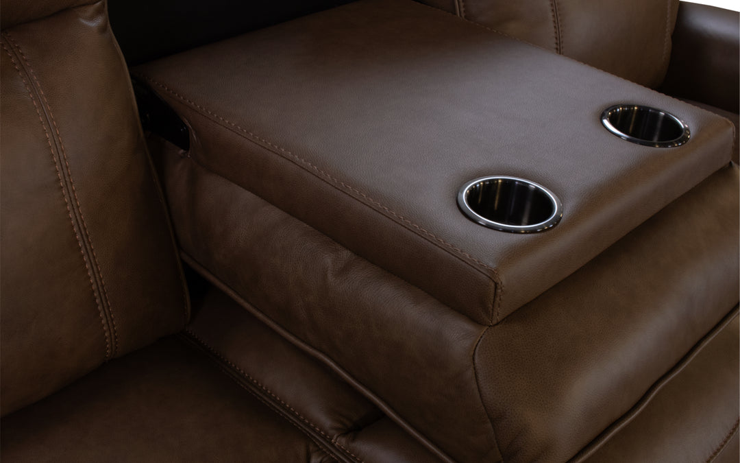 Violino Leather Power Reclining Sofa