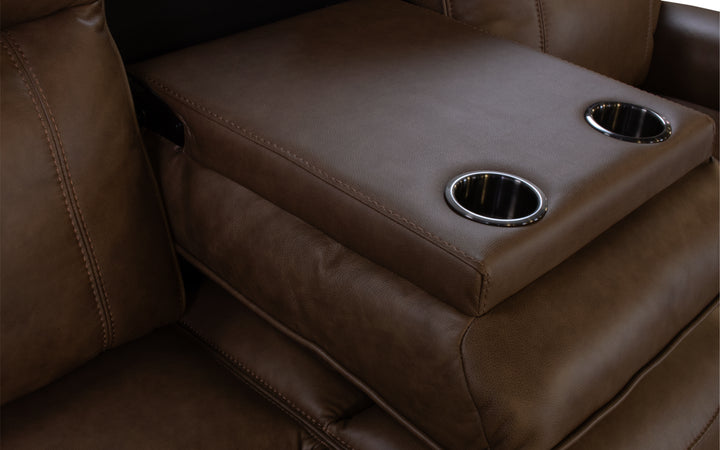 Violino Leather Power Reclining Sofa