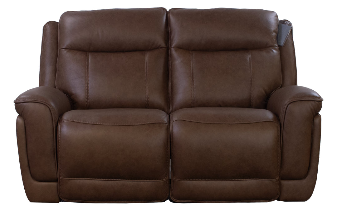 Violino Leather Power Reclining Loveseat