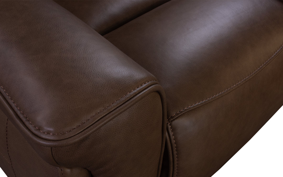 Violino Leather Power Reclining Loveseat