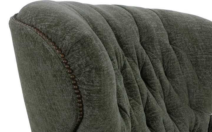 Smith Brothers Upholstered Push-Back Recliner