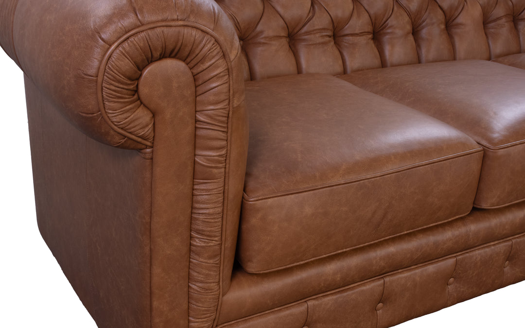 Decor-Rest Leather Chesterfield Sofa