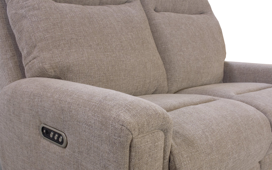 Decor-Rest Upholstered Power Reclining Loveseat