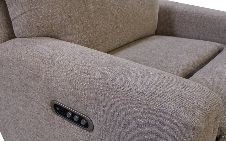 Decor-Rest Upholstered Power Swivel Glider Recliner