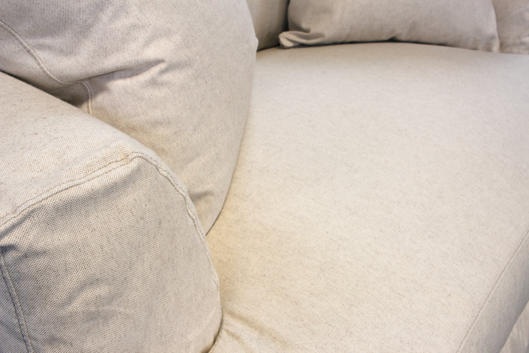 Stone & Leigh Upholstered Bentley Slip Cover Chair and a Half