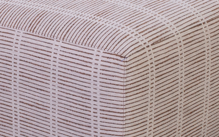 Stone & Leigh upholstered London Ottoman