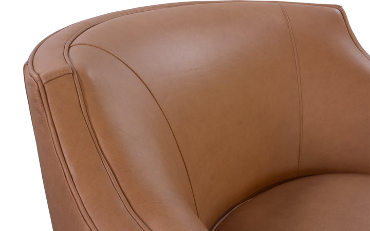 Stone & Leigh Gayle Leather Swivel Chair