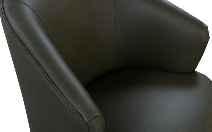 Stone & Leigh Leather Ivy Swivel Chair