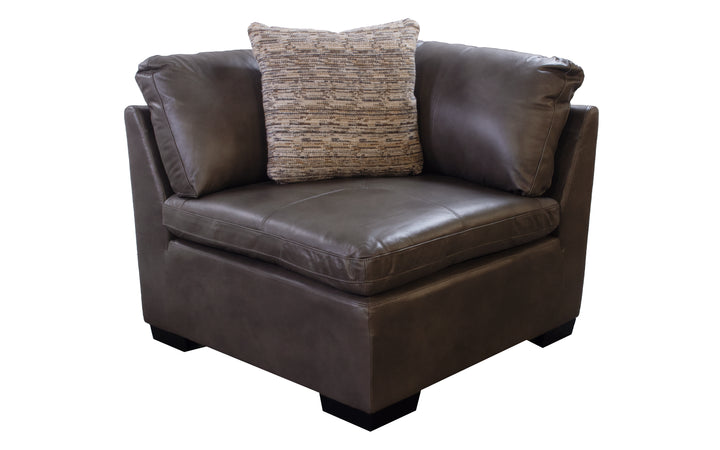 Michael Nicholas Designs Leather Modular Sectional