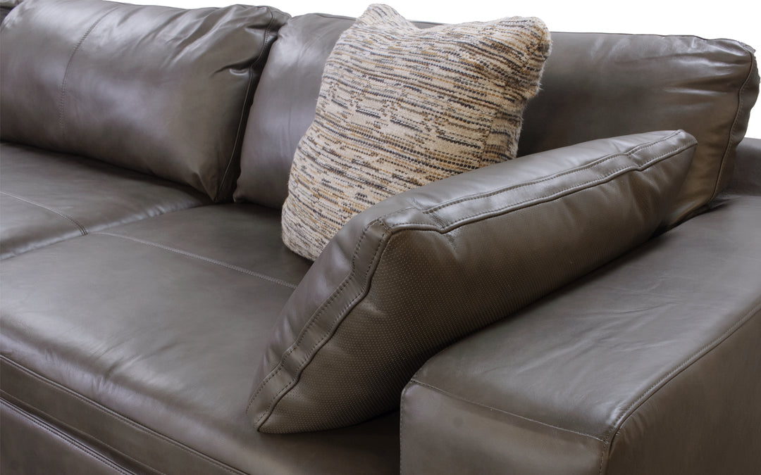 Michael Nicholas Designs Leather Modular Sectional