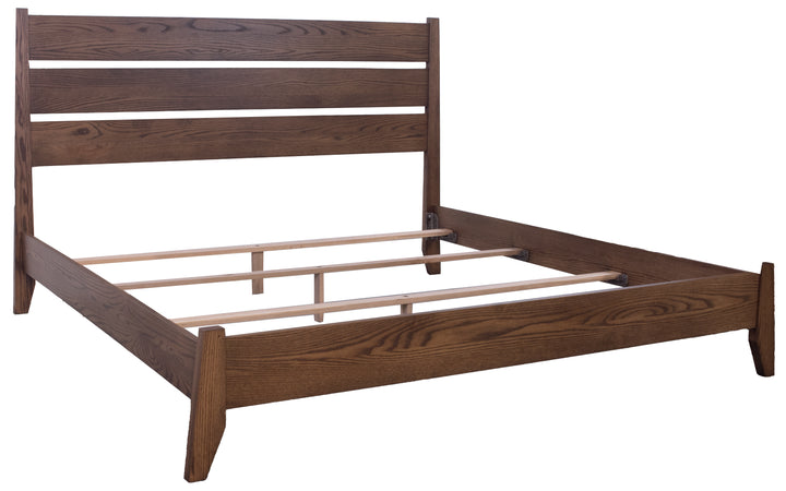 Oak King Bed