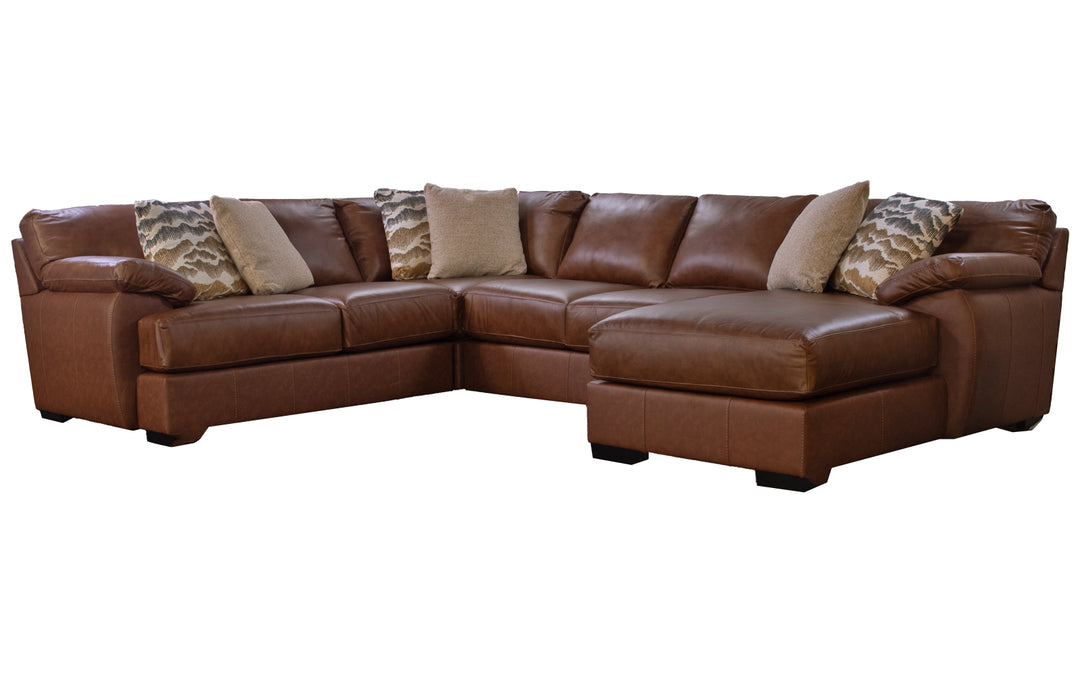 Michael Nicholas Designs Cody Leather Sectional