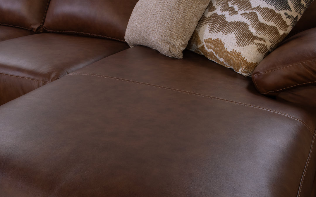 Michael Nicholas Designs Cody Leather Sectional