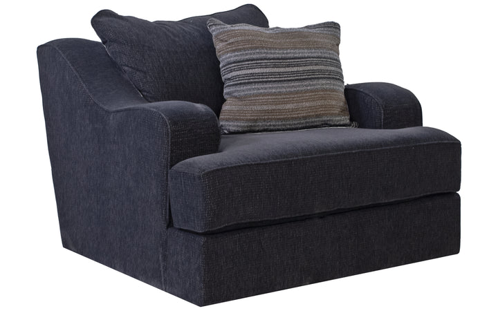 Michael Nicholas Designs Upholster Swivel Chair and a Half