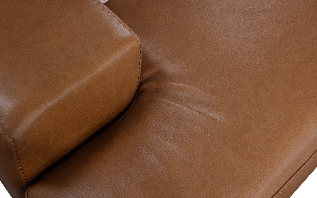 Michael Nicholas Designs Leather Dodge Sofa