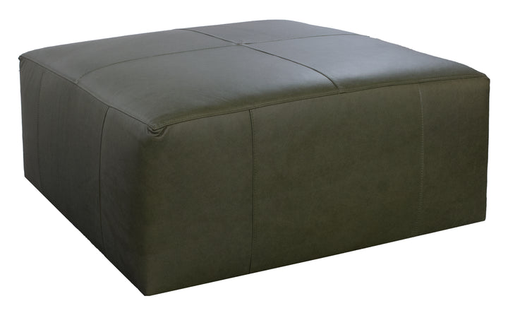 Stone & Leigh Zada Leather Ottoman