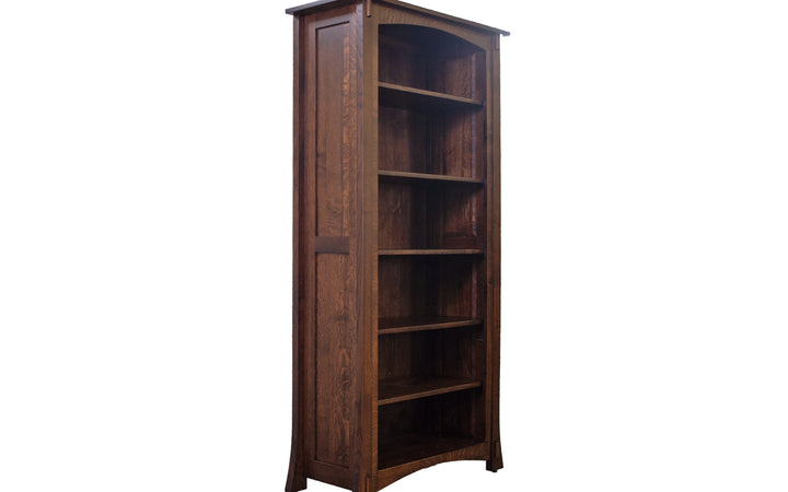 Rustic Quartersawn White Oak Bookcase