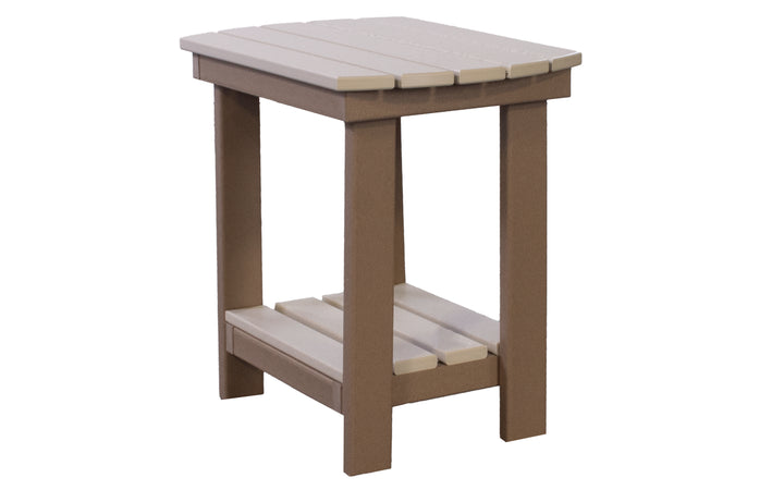 Outdoor End Table - Sand & Weatherwood