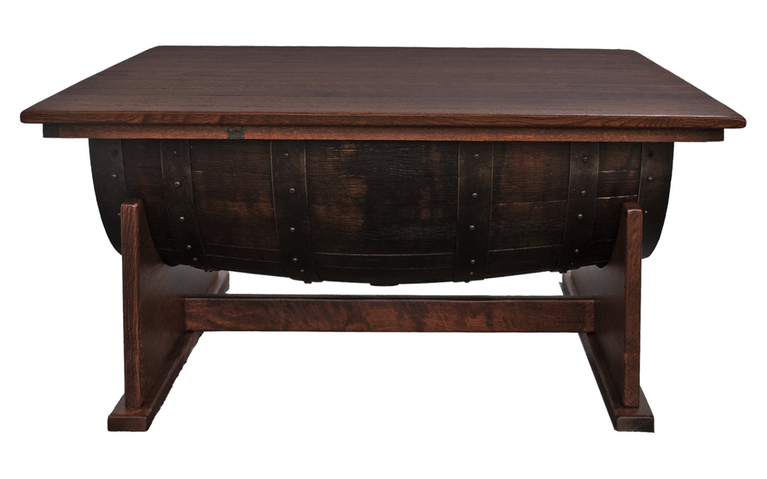 Barrel Lift Top Coffee Table
