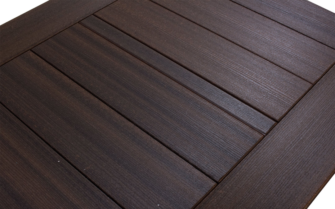 Outdoor Polywood Coffee Table - Brazil Walnut