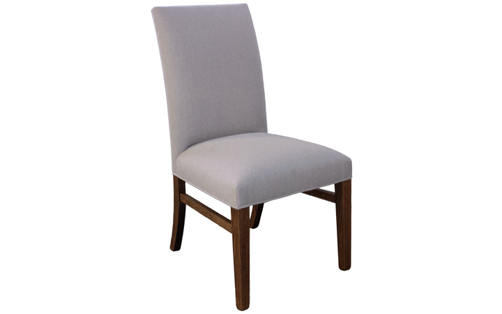Oak & Upholstered Dining Chair