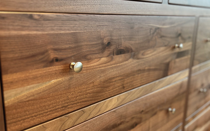 Rustic Walnut Dresser