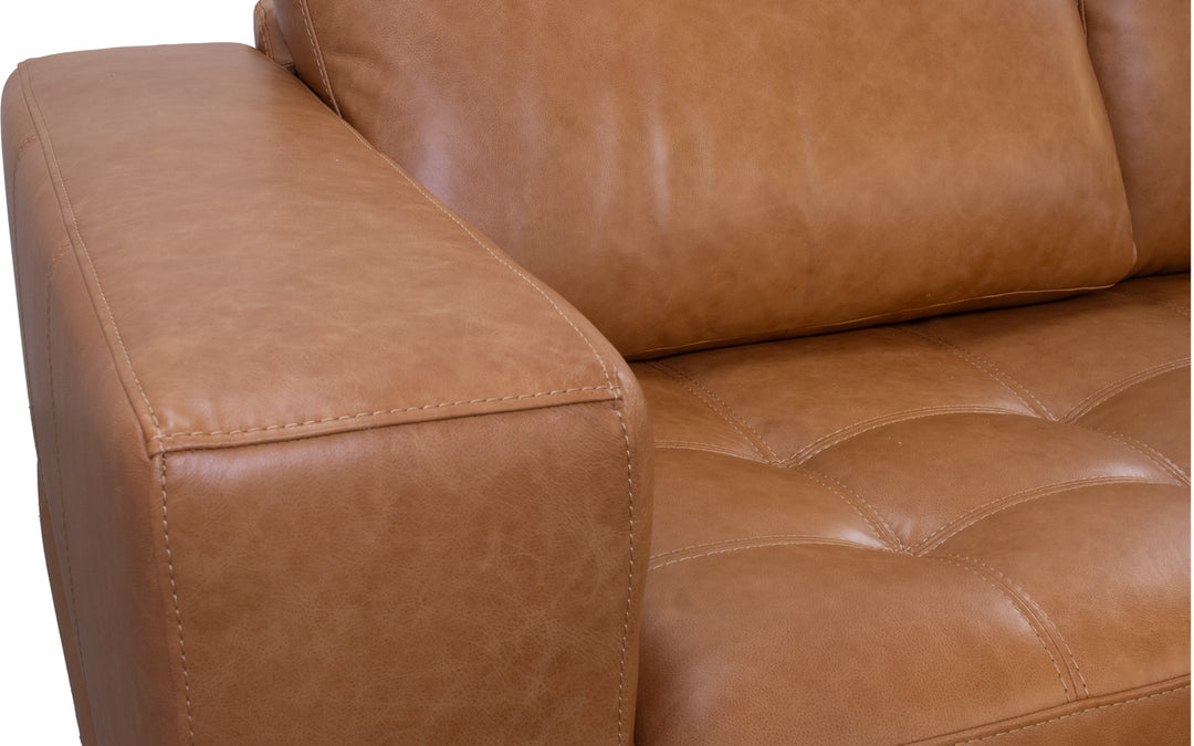 Violino Leather Sofa Chaise