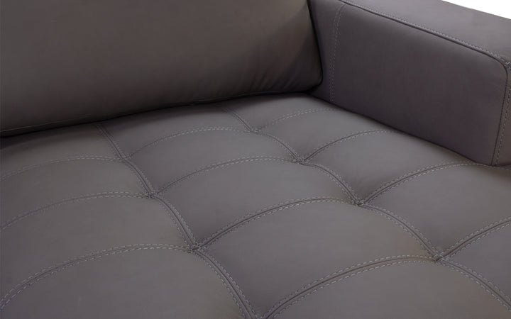 Violino Leather Sofa Chaise