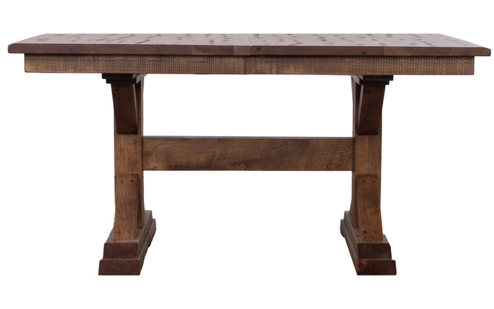 Rough Sawn Rustic Hickory Dining Table