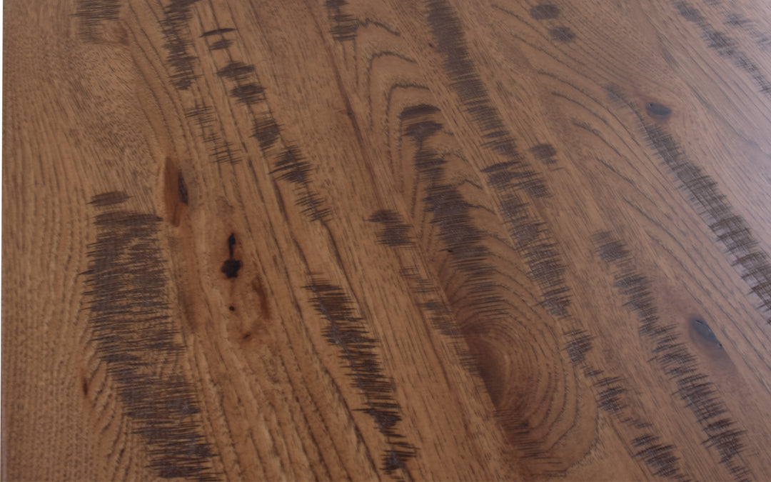 Rough Sawn Rustic Hickory Dining Table