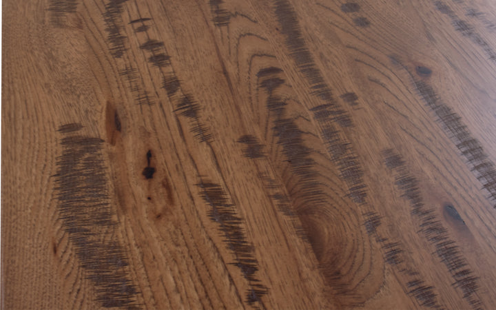 Rough Sawn Rustic Hickory Dining Table