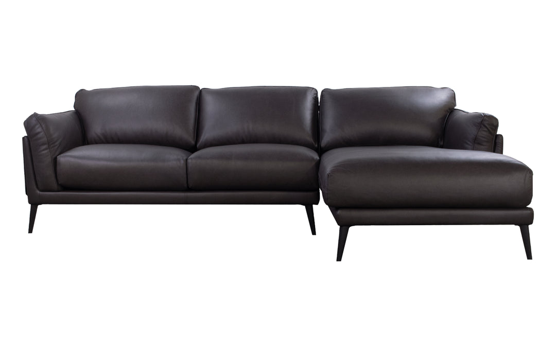 Violino Leather Sofa Chaise