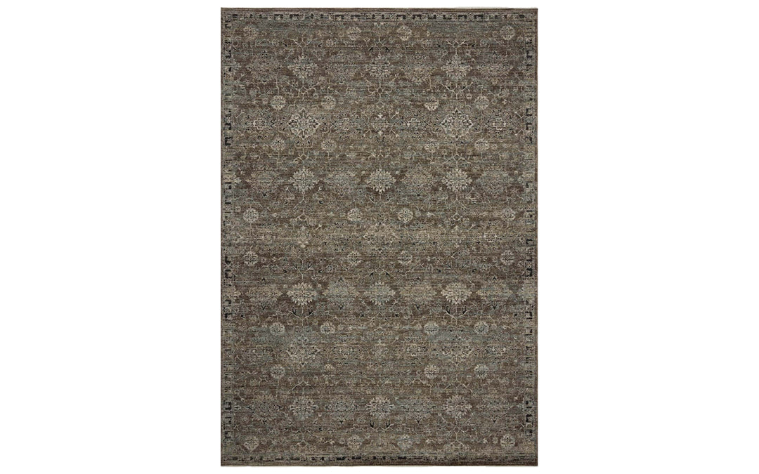 Loloi Briar Collection Bark & Lagoon 7.10 x 10 Area Rug