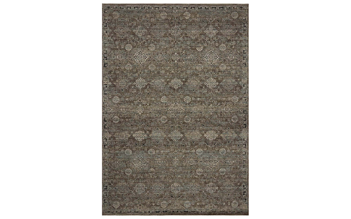 Loloi Briar Collection Bark & Lagoon 7.10 x 10 Area Rug
