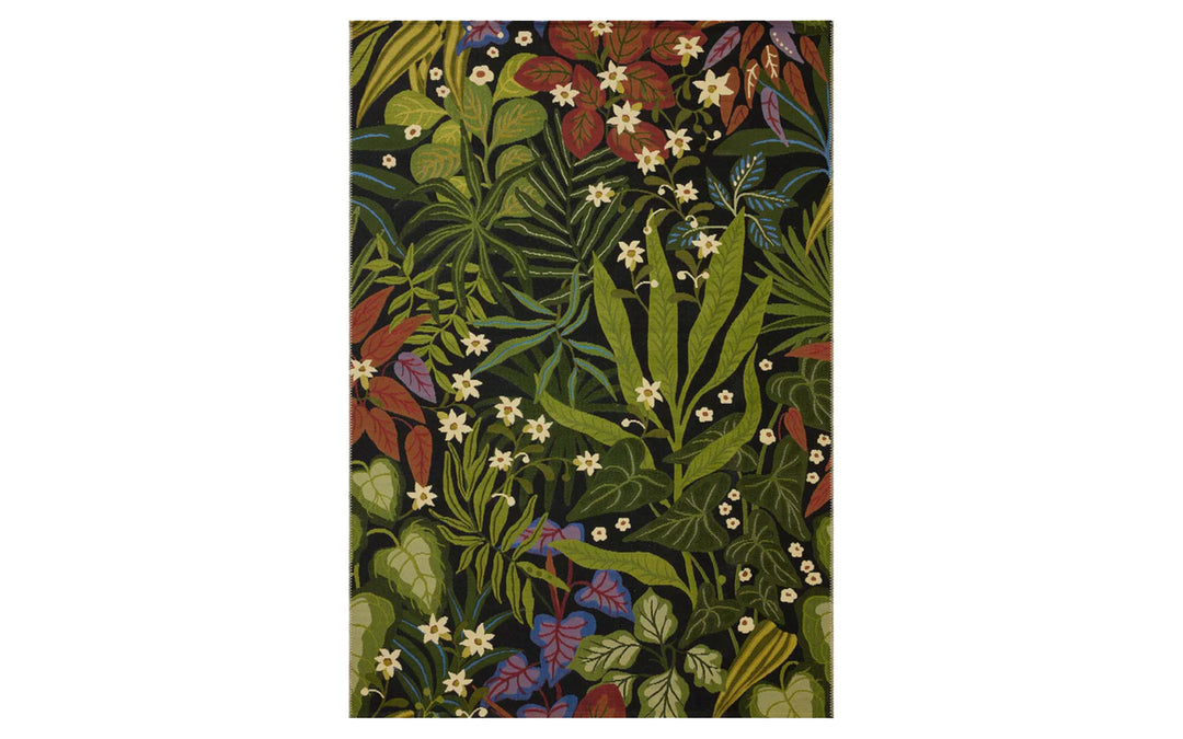 Loloi Botanical Collection Onyx & Multi 5.3 x 7.8 Indoor/Outdoor Area Rug