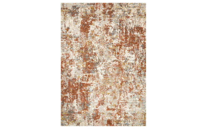 Loloi Landscape Collection Rust 7.7 x 10.6 Area Rug