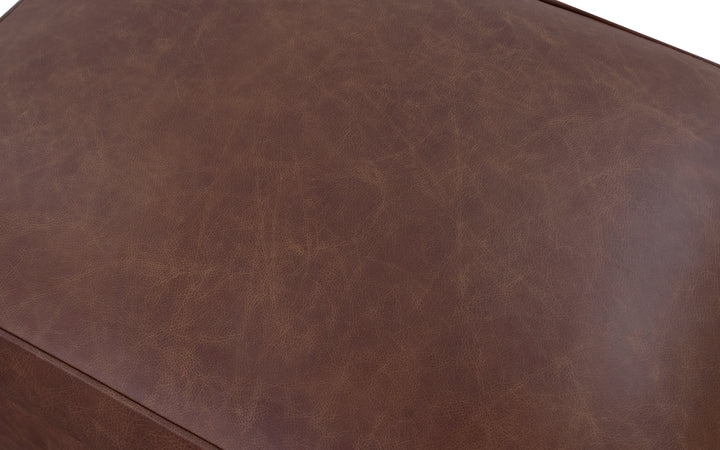 Stone & Leigh Leather Leigh Ottoman