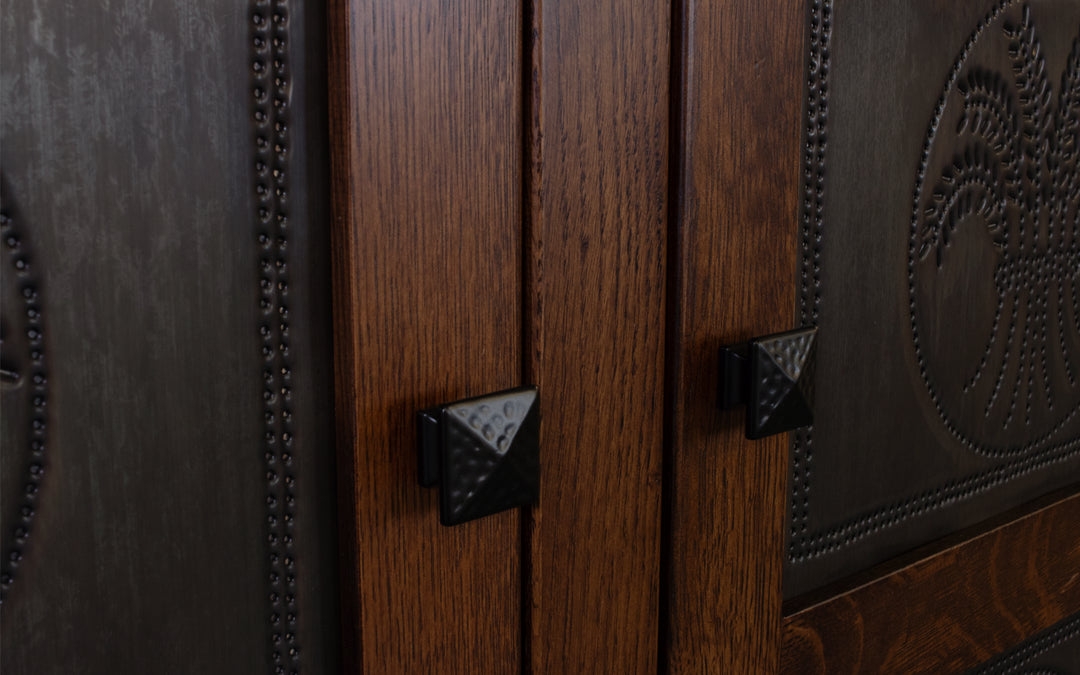 Rustic Quartersawn White Oak Pie Safe