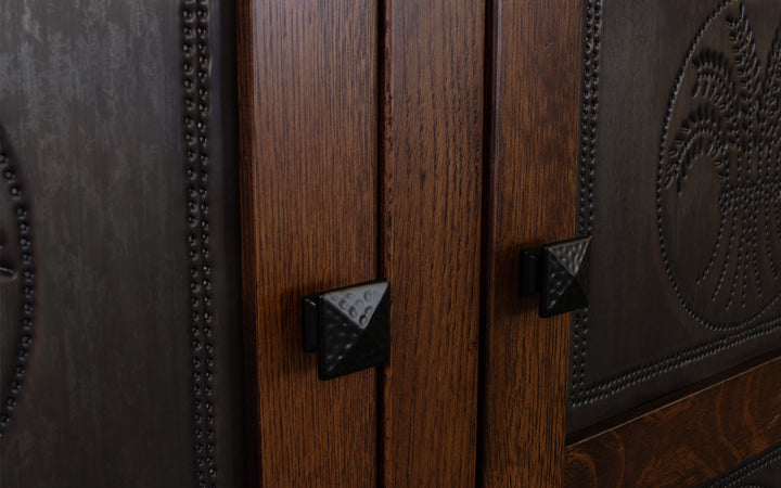 Rustic Quartersawn White Oak Pie Safe