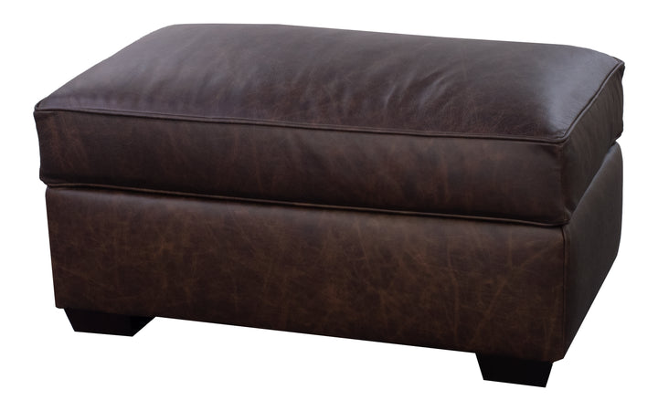 Stone & Leigh Leather Kate Ottoman