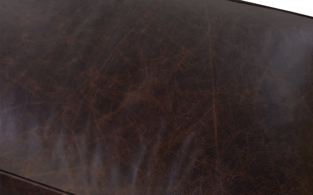 Stone & Leigh Leather Kate Ottoman