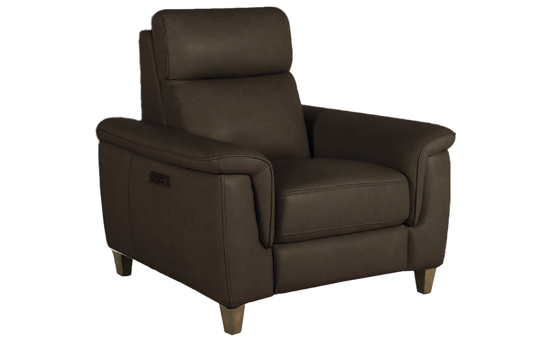 InMotion Leather Pierce Power Recliner