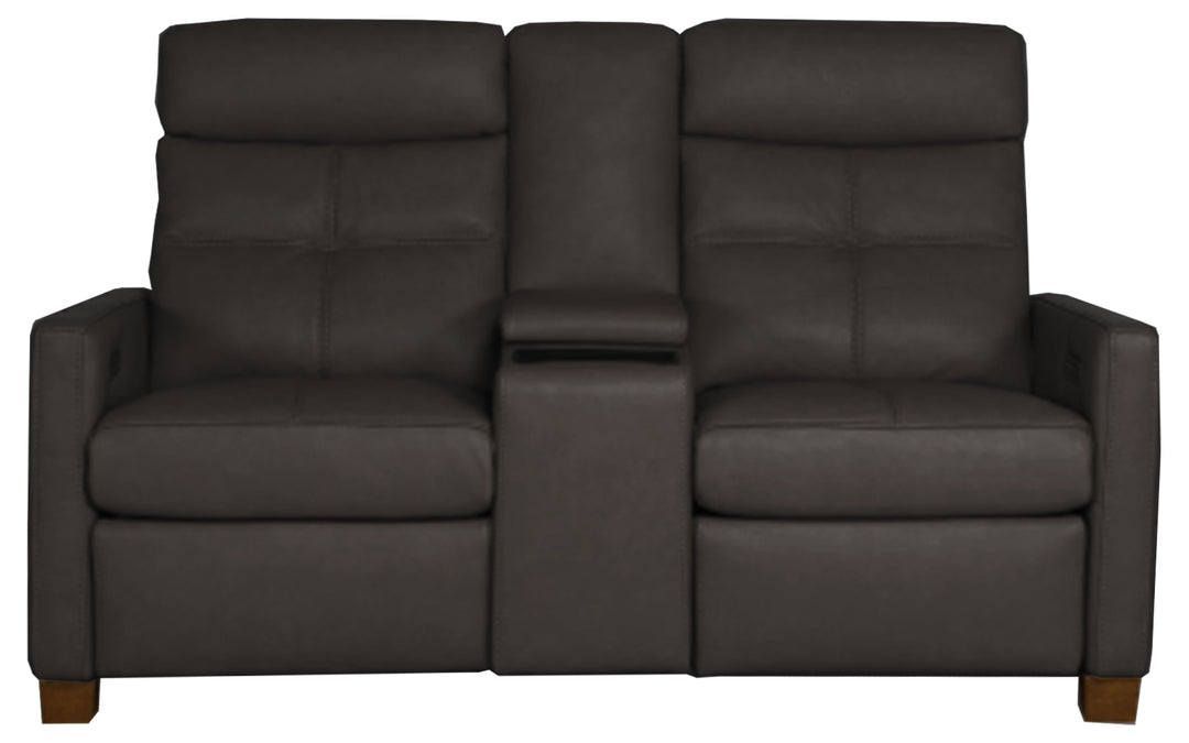 InMotion Laguna Leather Power Reclining Loveseat