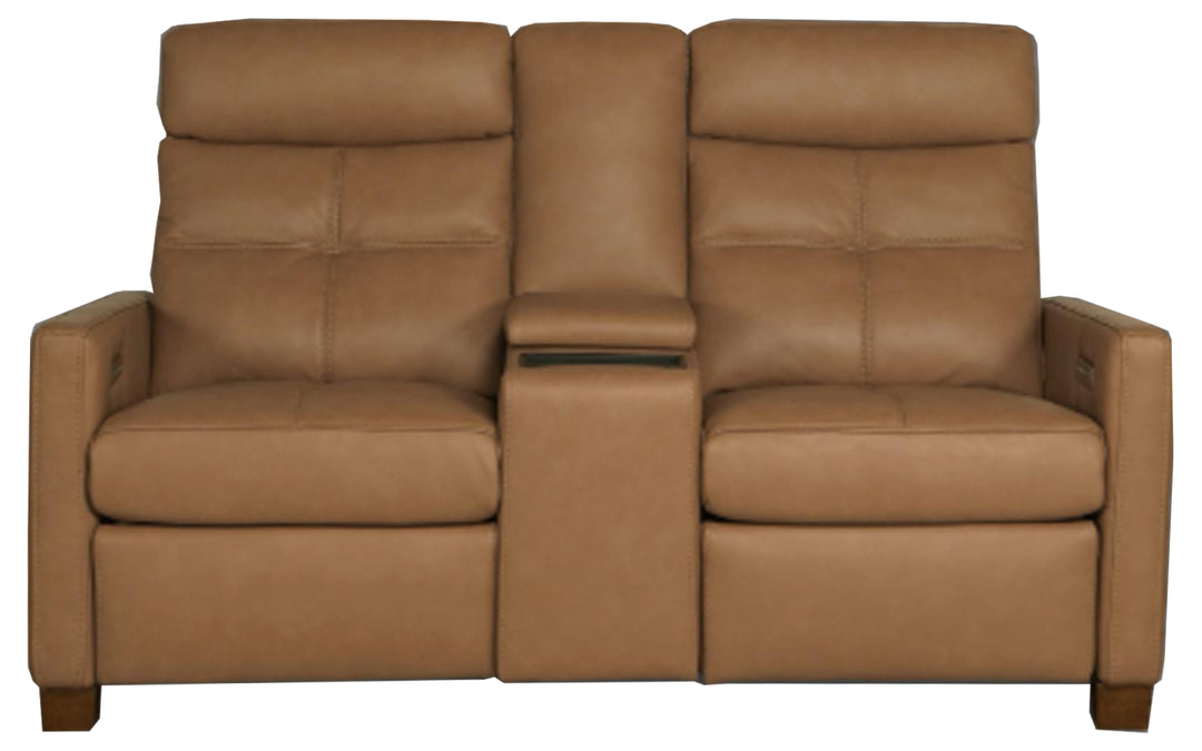 InMotion Laguna Leather Power Reclining Loveseat