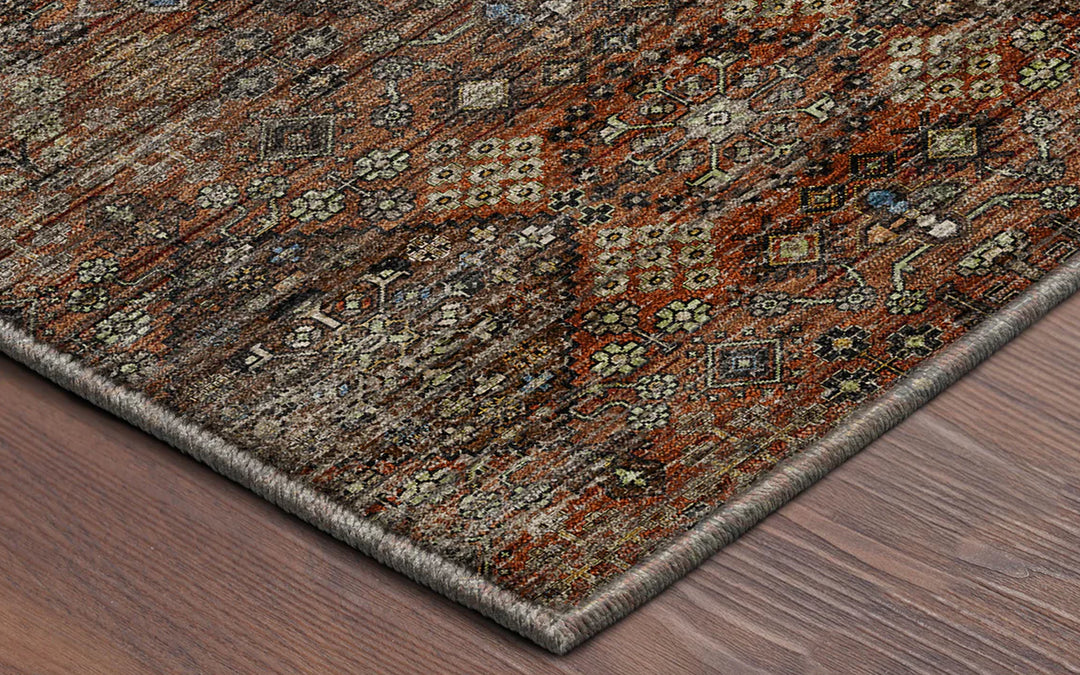 Dalyn Aristo Collection Paprika 8 x 10 Area Rug