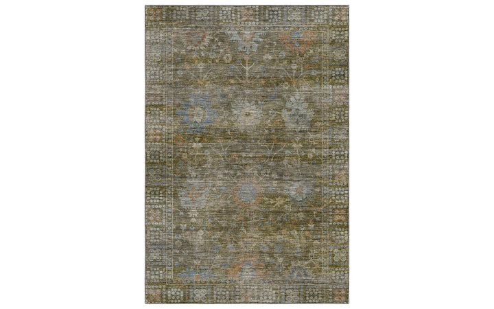 Dalyn Aristo Collection Olive 66 x 9.9 Area Rug
