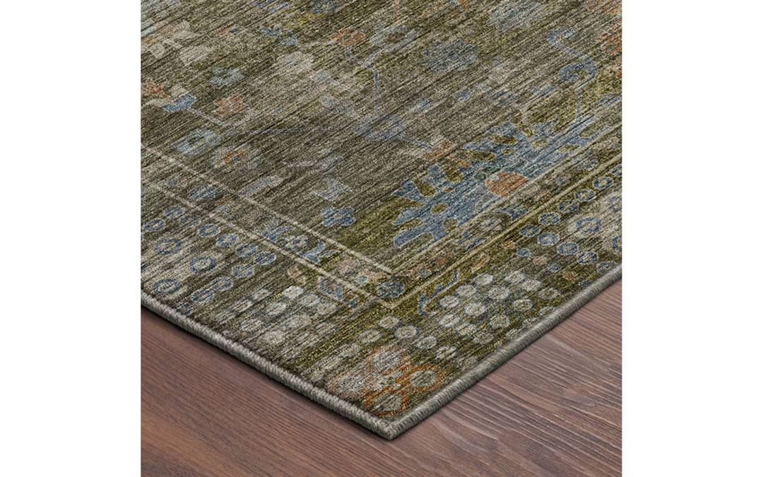 Dalyn Aristo Collection Olive 66 x 9.9 Area Rug