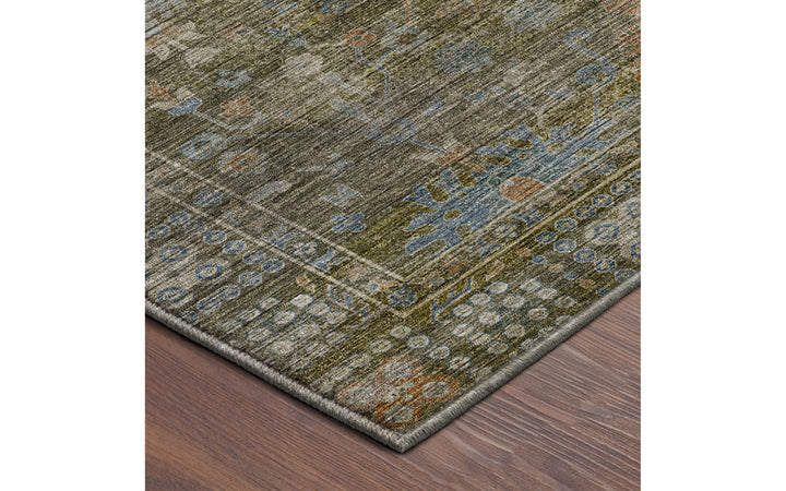 Dalyn Aristo Collection Olive 66 x 9.9 Area Rug